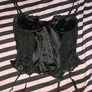 Unholy Familiar Rituals Black Corset Size 1X